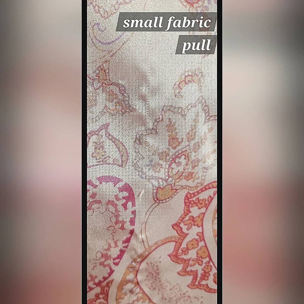 Valerie Stevens Intimates Pink Paisley Floral  Pajama Set Size XL - Picture 13 of 13